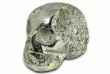 Sparkling Pyrite Skull - Peru #378792-2